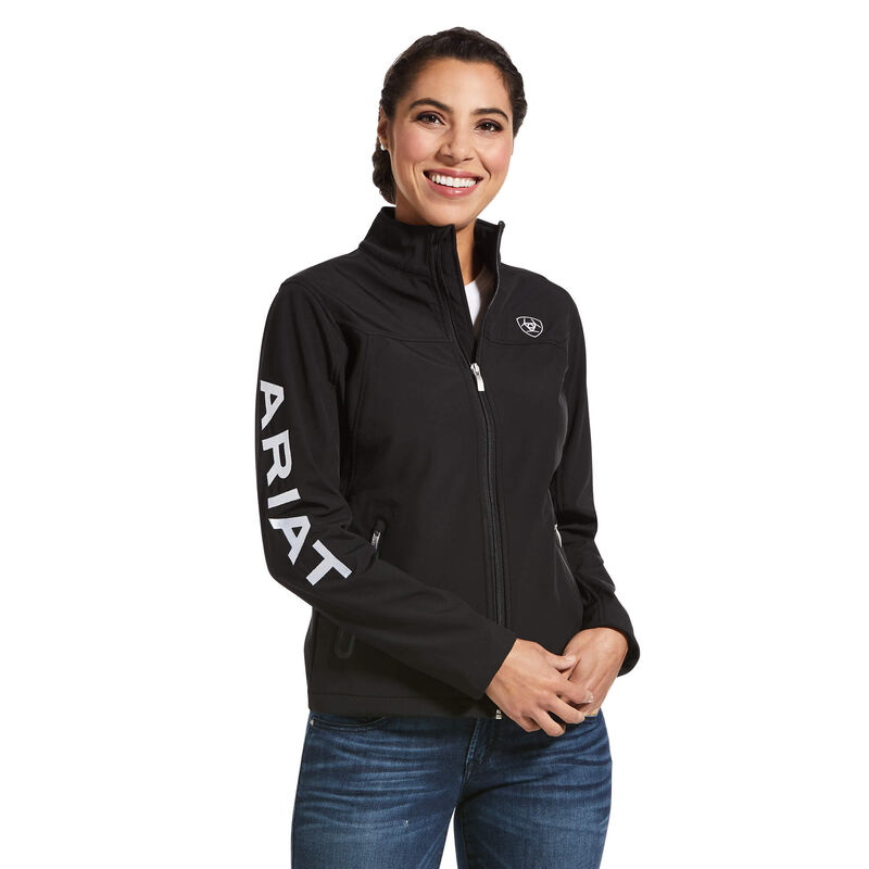 Chaqueta Ariat Classic Team Usa/Mex Softshell Negras Mujer - Chile 437-WSDTHF